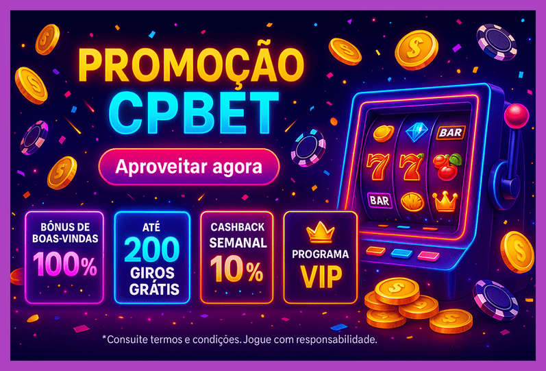 O bônus promocional CPBET é uma ótima maneira de começar sua aventura