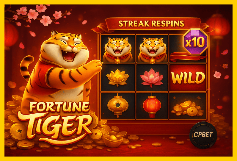 Fortune Tiger é um jogo imperdível no CPBET Casino